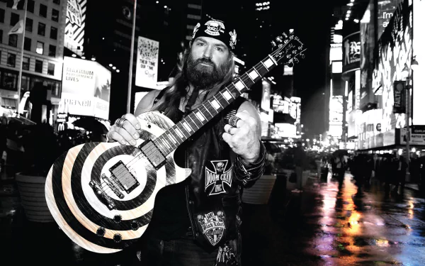 Zakk Wylde heavy metal guitarist guitar music Black Label Society HD Desktop Wallpaper | Background Image