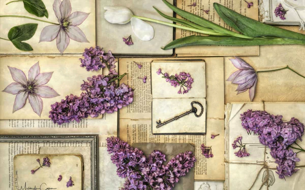 Lilac Memories by Mylindo Cane