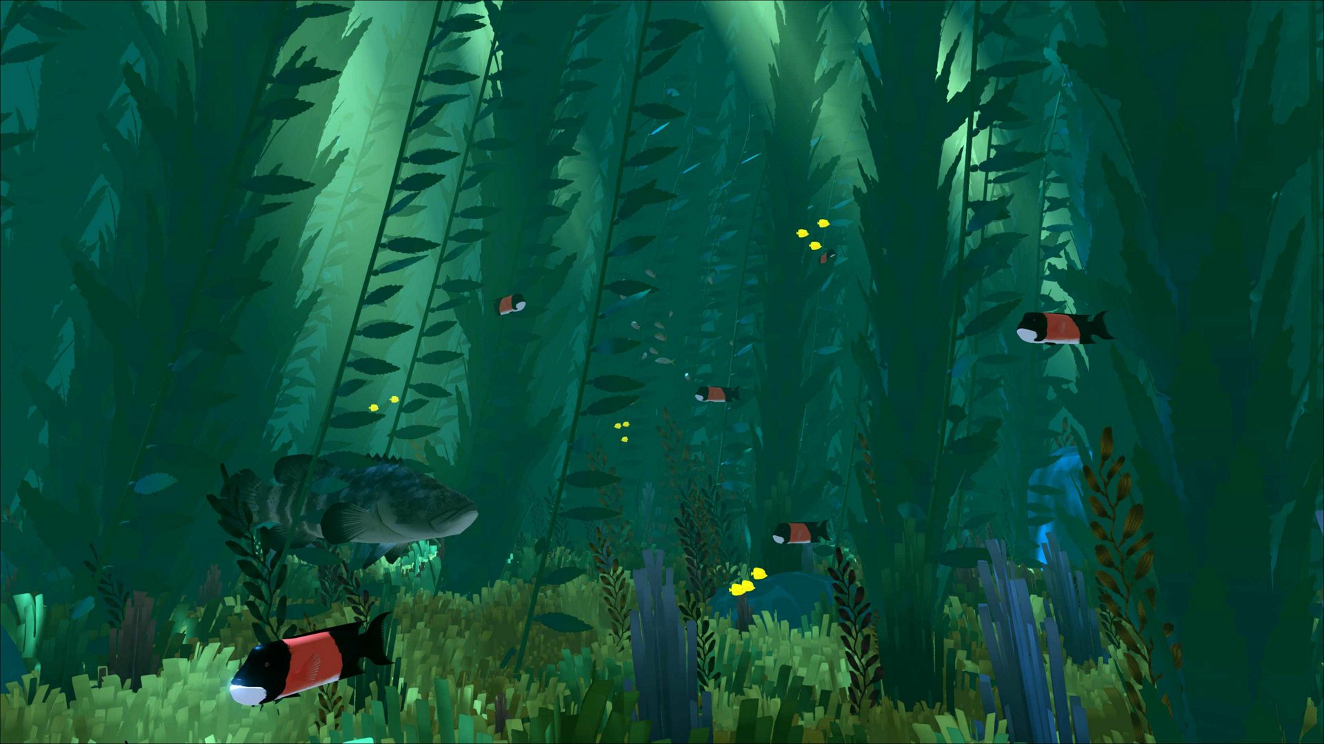 Download Fish Ocean Video Game Abzu HD Wallpaper