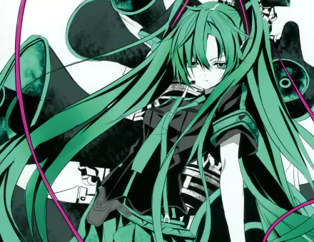 Love is War (Vocaloid) Hatsune Miku Anime Vocaloid HD Desktop Wallpaper | Background Image