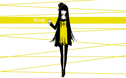 yellow Anime Original Yellow Anime HD Desktop Wallpaper | Background Image