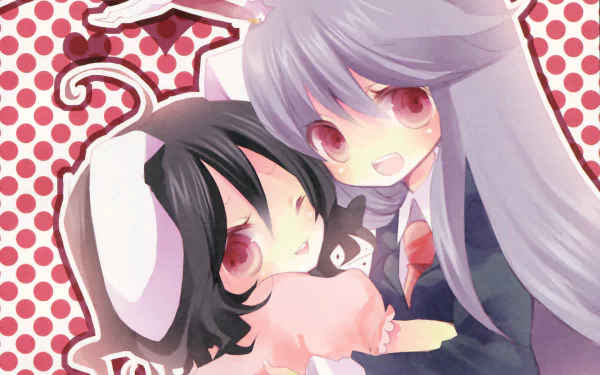 Tewi Inaba Reisen Udongein Inaba Anime Touhou HD Desktop Wallpaper | Background Image