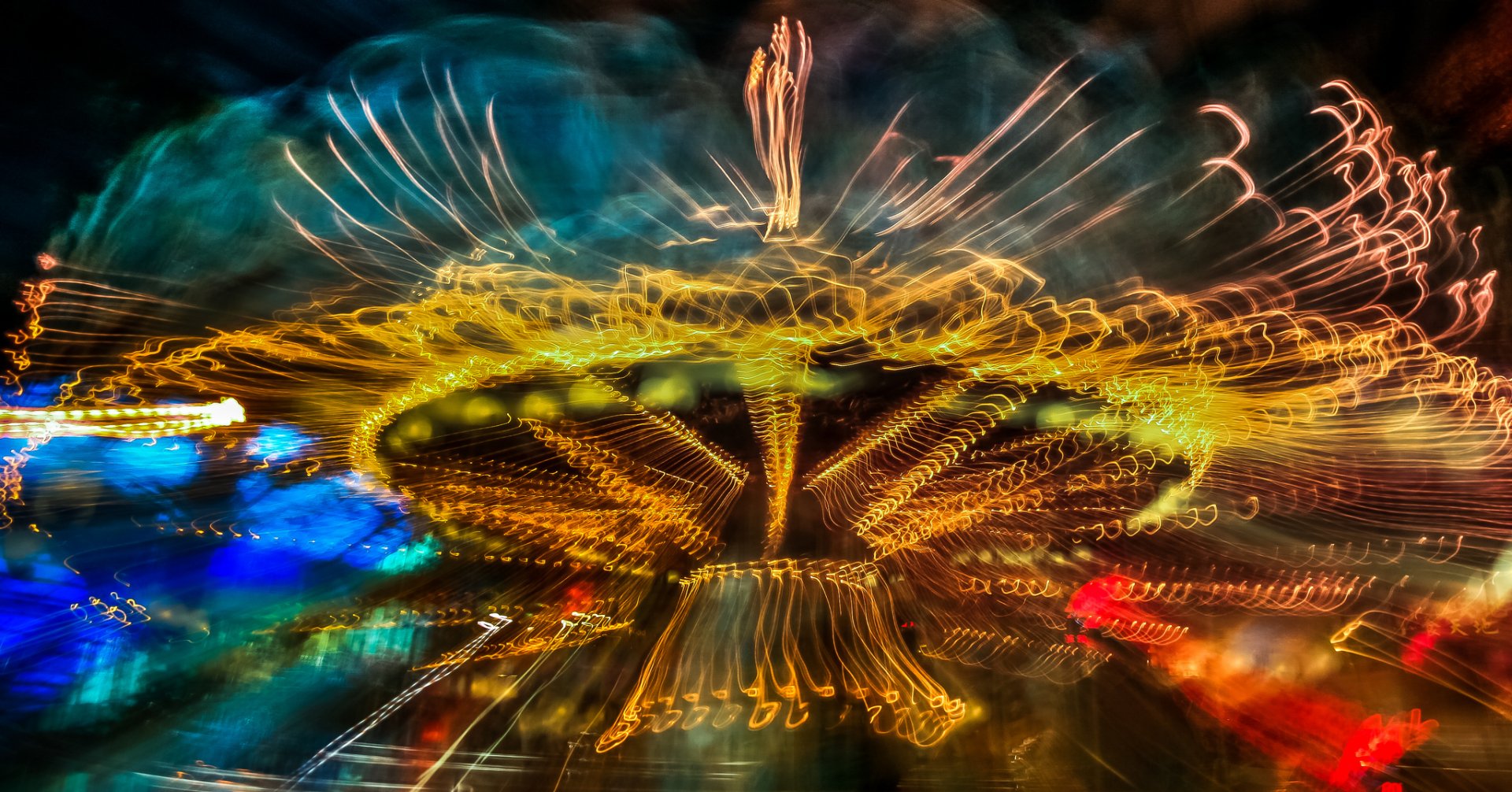 Download Carrousel Photography Light Wallpaper