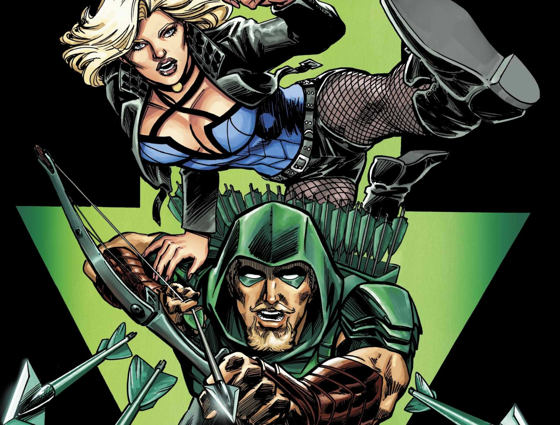 Download Black Canary Comic Green Arrow HD Wallpaper