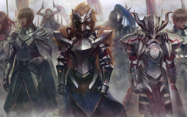 Anime Crossover Lancer Bedivere Berserker Gawain King Hassan Saber of Red Tristan Leonidas Mordred HD Wallpaper | Background Image