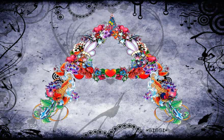  Artistic Letter "A" by SISSI12