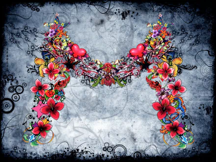  Artistic Letter "M" by SISSI12