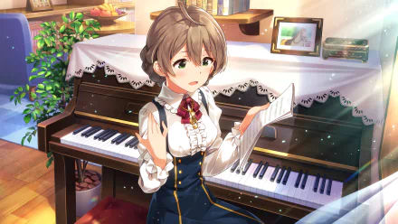 Kaori Sakuramori Anime THE iDOLM@STER: Million Live! HD Desktop Wallpaper | Background Image