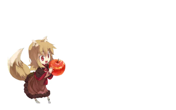 Anime Spice and Wolf HD Desktop Wallpaper | Background Image