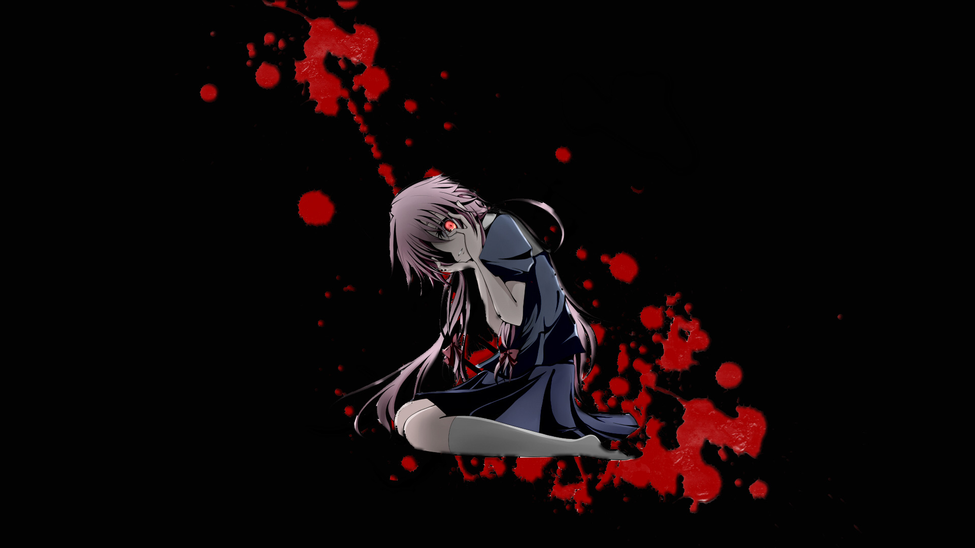 Download Yuno Gasai Anime Mirai Nikki HD Wallpaper