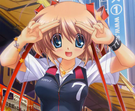 Komari Kamikita Anime Little Busters! HD Desktop Wallpaper | Background Image