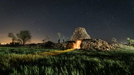 man made hut HD Desktop Wallpaper | Background Image