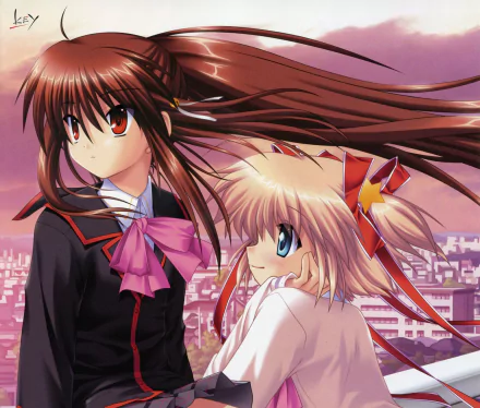 Komari Kamikita Rin Natsume Anime Little Busters! HD Desktop Wallpaper | Background Image
