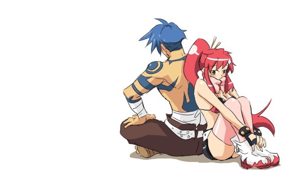 Anime Tengen Toppa Gurren Lagann Kamina Yoko Littner HD Wallpaper | Background Image