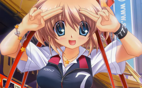 Komari Kamikita Anime Little Busters! HD Desktop Wallpaper | Background Image