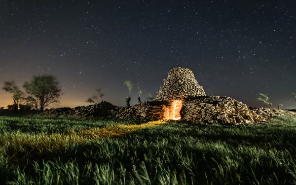 man made hut HD Desktop Wallpaper | Background Image