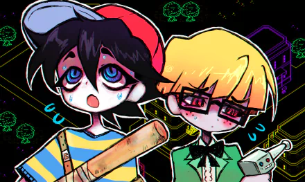  Ness and Jeff Moonside by Yulyeong