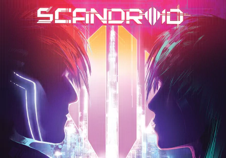 Klayton retrowave neon music Scandroid HD Desktop Wallpaper | Background Image