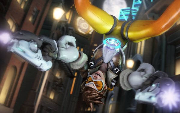 Video Game Overwatch Tracer HD Wallpaper | Background Image