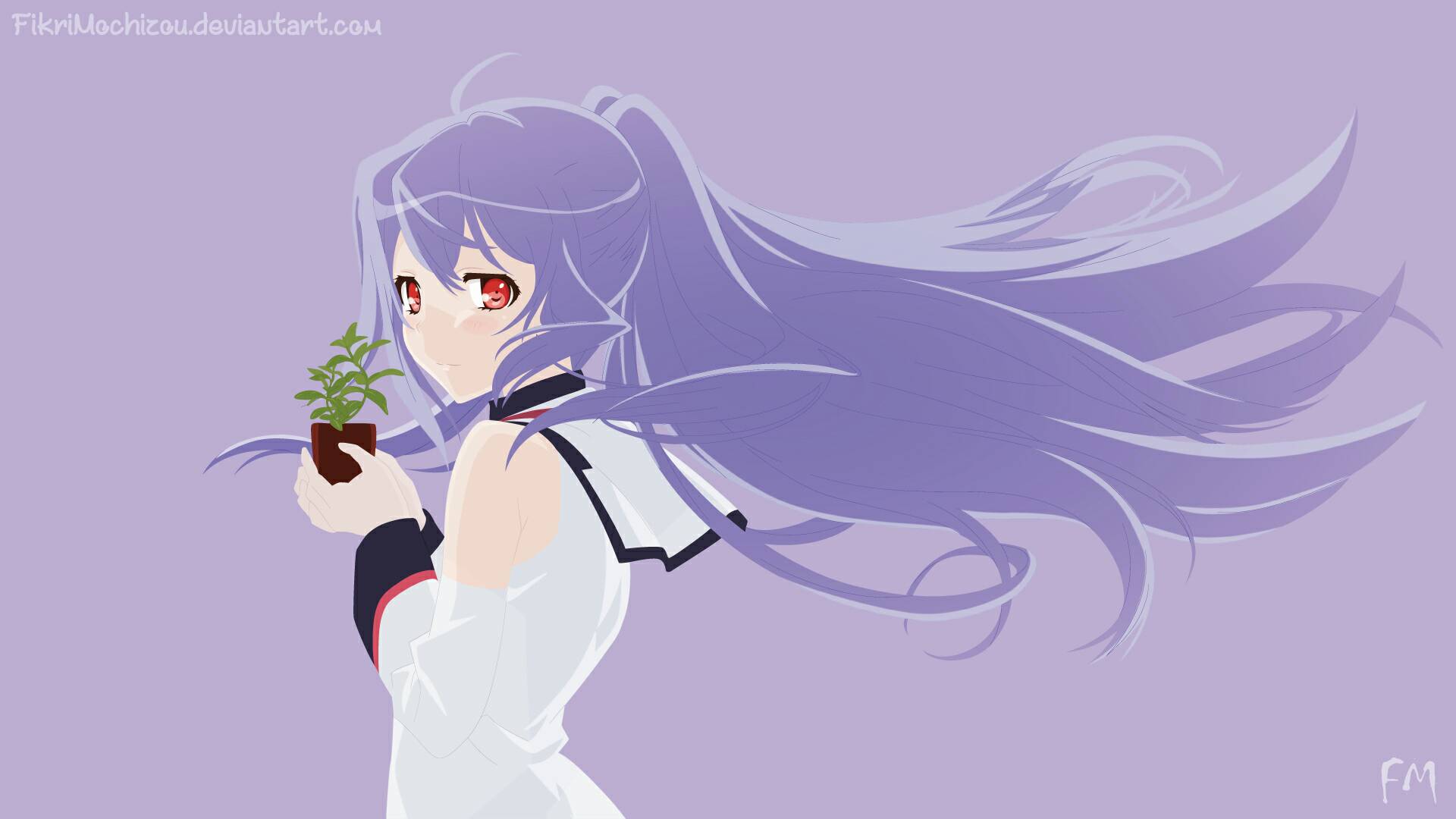 IslaxTsukasa Plastic Memories Wallpaper by BonillaDesigner on