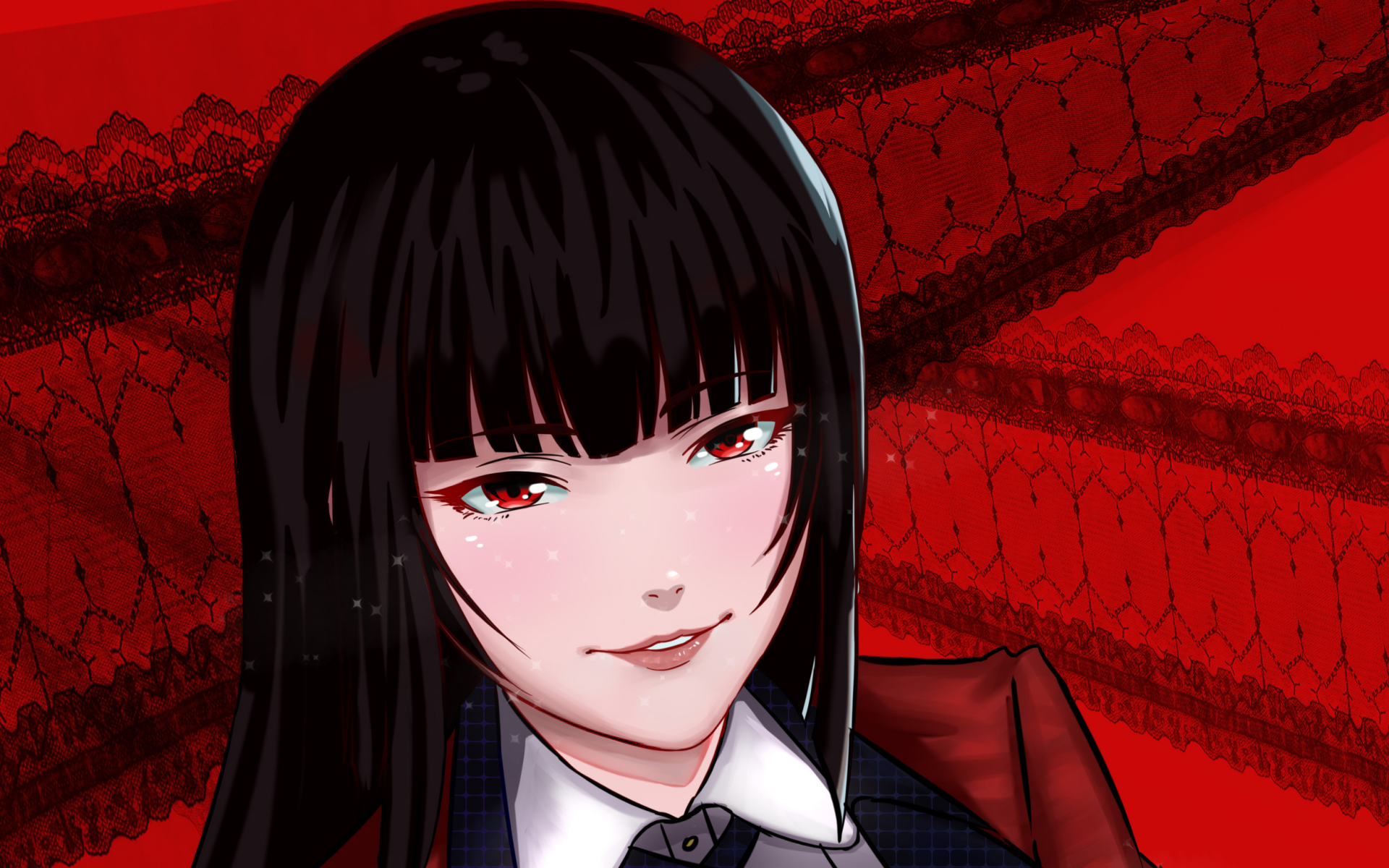 Download Yumeko Jabami Anime Kakegurui HD Wallpaper