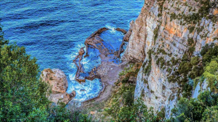  Tidal Pool on the Coast