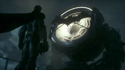 Bat-Signal video game Batman: Arkham Knight HD Desktop Wallpaper | Background Image