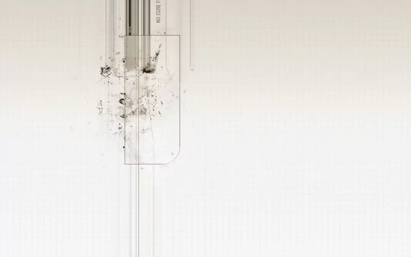 Abstract white HD desktop wallpaper featuring minimalist design with soft textures and subtle splashes, creating a clean and modern aesthetic for any background.