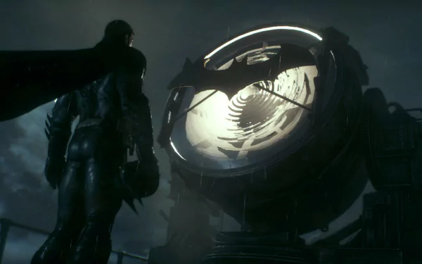 Bat-Signal video game Batman: Arkham Knight HD Desktop Wallpaper | Background Image