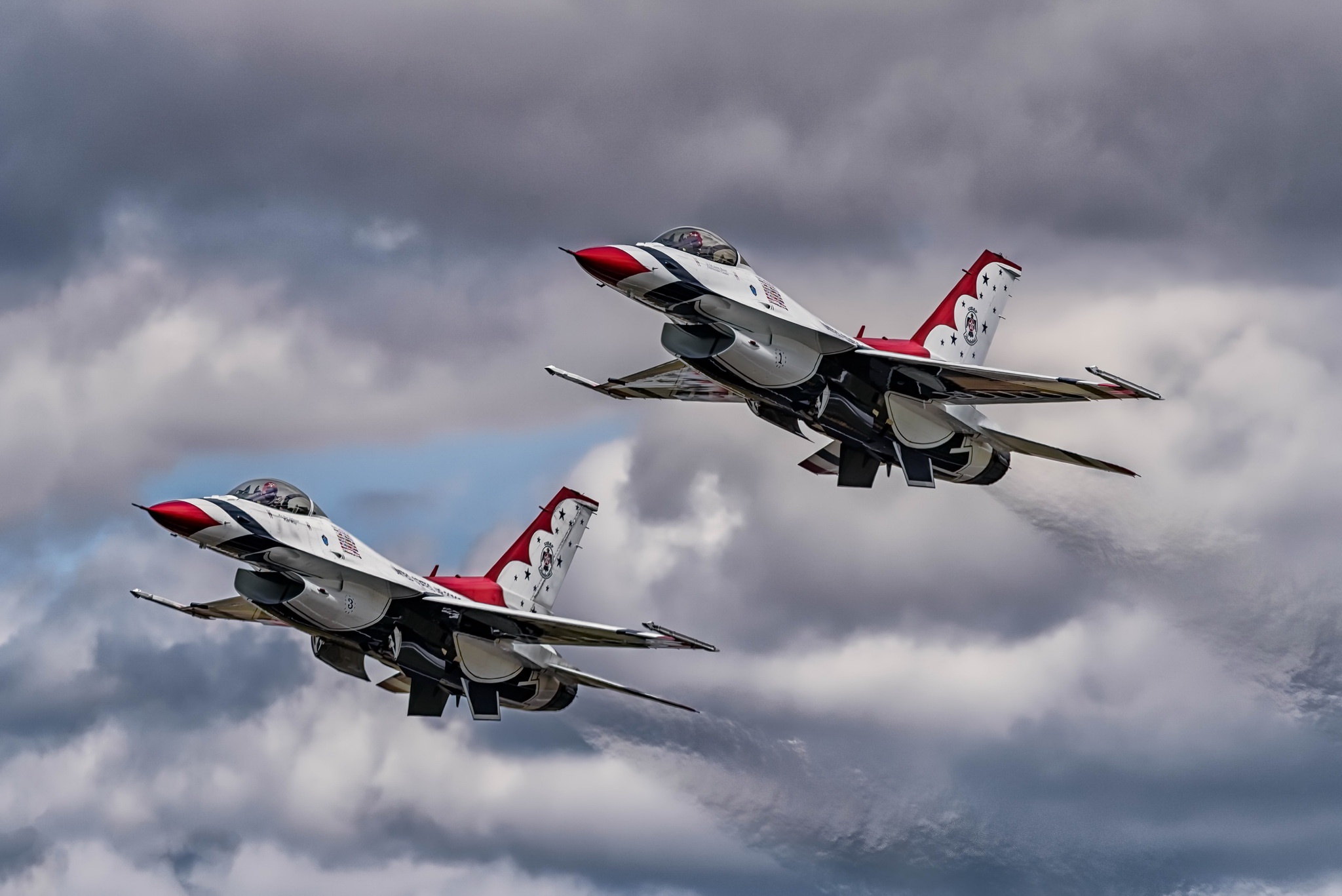 Military United States Air Force Thunderbirds HD Wallpaper | Background Image