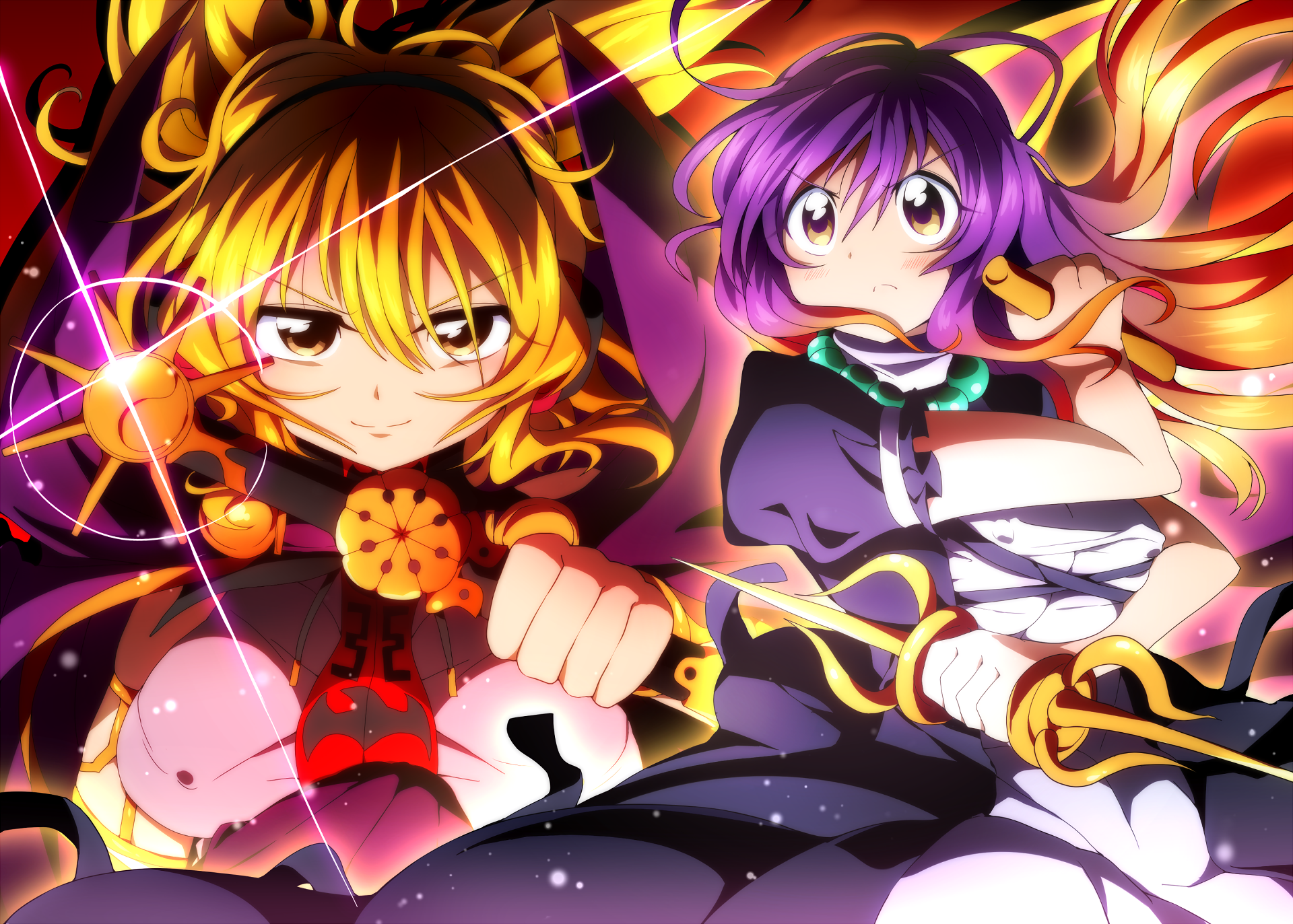 Download Toyosatomimi No Miko Byakuren Hijiri Anime Touhou HD Wallpaper
