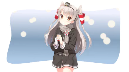 Amatsukaze (Kancolle) Anime Kantai Collection HD Desktop Wallpaper | Background Image