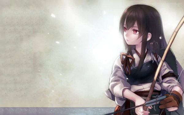Akagi (Kancolle) Anime Kantai Collection HD Desktop Wallpaper | Background Image