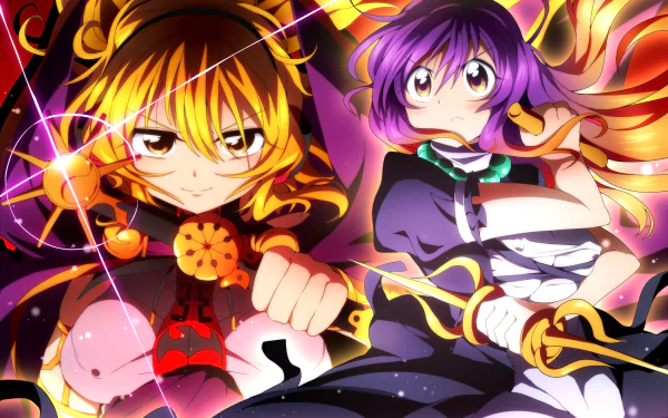 Toyosatomimi no Miko Byakuren Hijiri Anime Touhou HD Desktop Wallpaper | Background Image