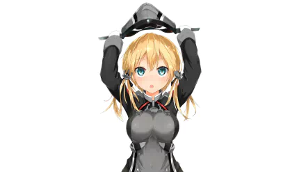 Prinz Eugen (Kancolle) Anime Kantai Collection HD Desktop Wallpaper | Background Image