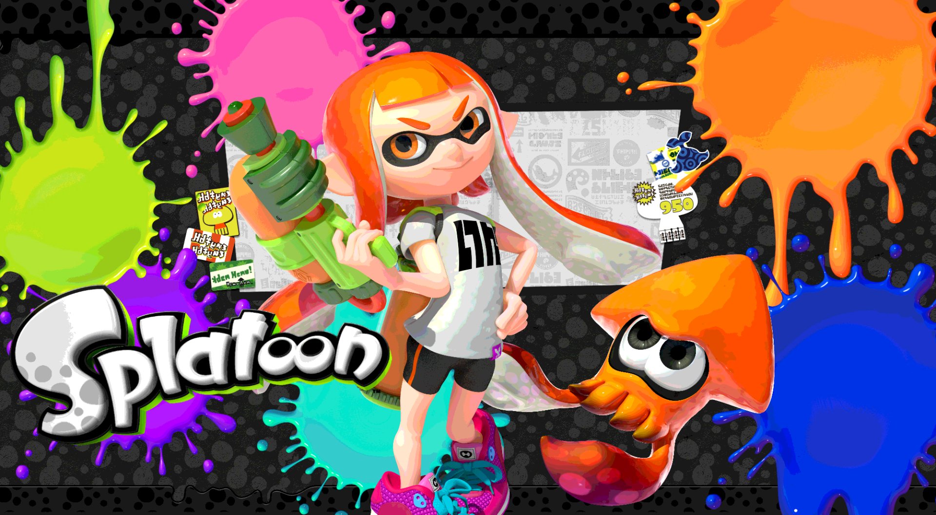 Download Video Game Splatoon HD Wallpaper