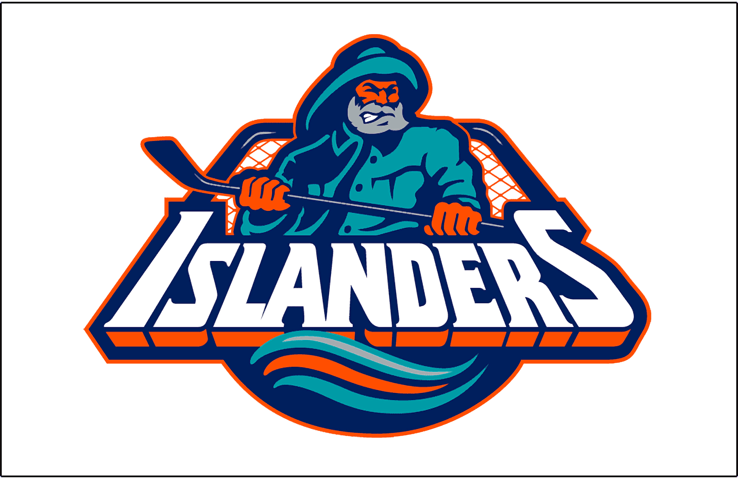 New York Islanders material design logo NHL blue orange abstraction  lines HD wallpaper  Peakpx
