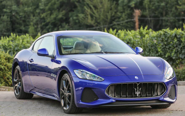  Blue Maserati GranTurismo