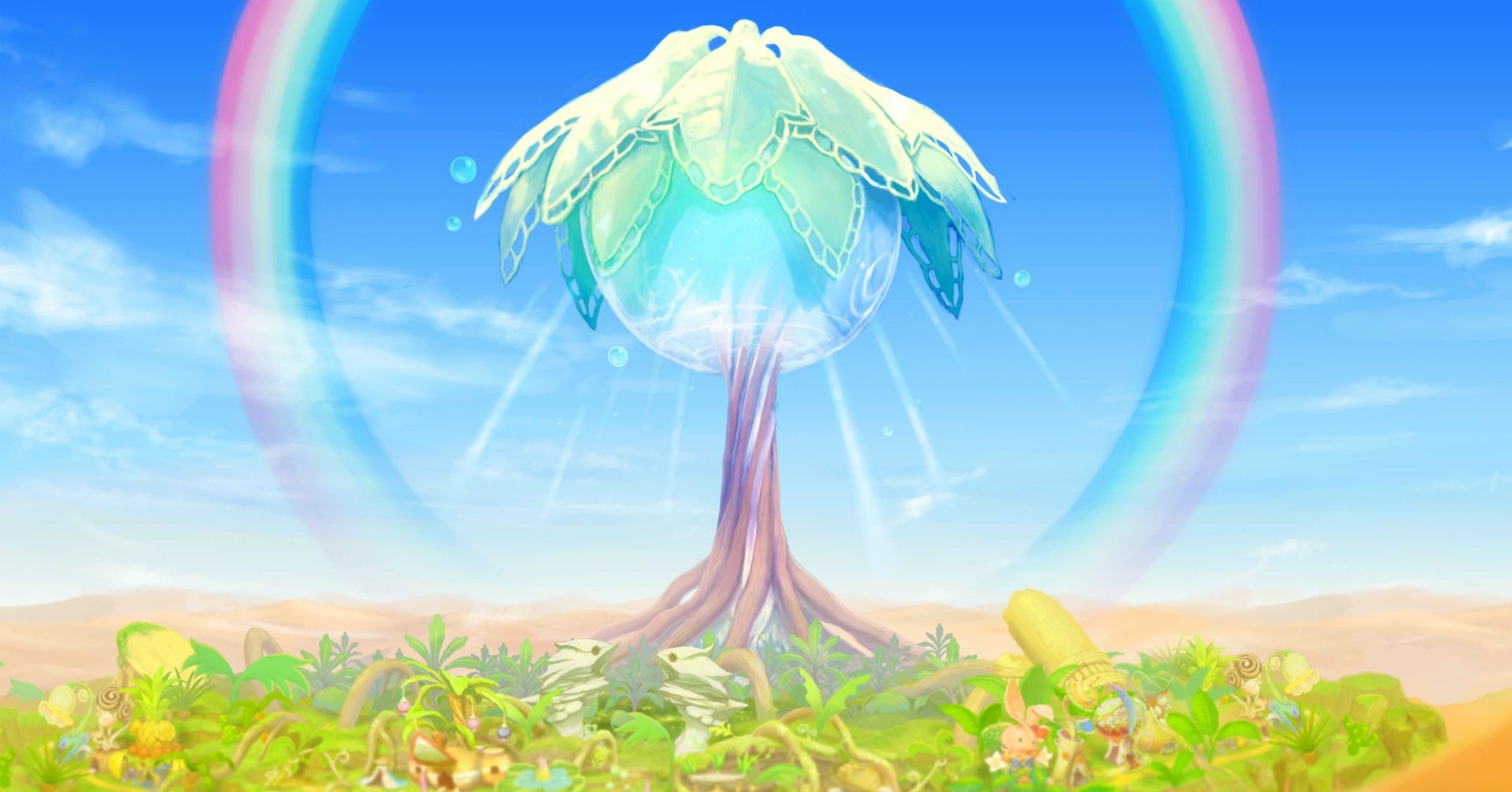 Download Video Game Ever Oasis HD Wallpaper