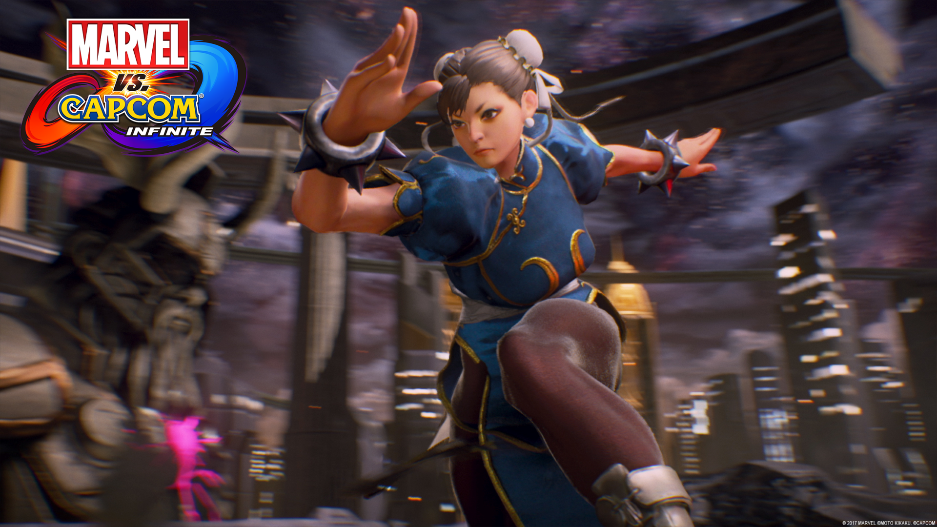 Download Chun-Li (Street Fighter) Video Game Marvel Vs. Capcom: Infinite HD Wallpaper