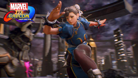 Chun-Li (Street Fighter) video game Marvel vs. Capcom: Infinite HD Desktop Wallpaper | Background Image