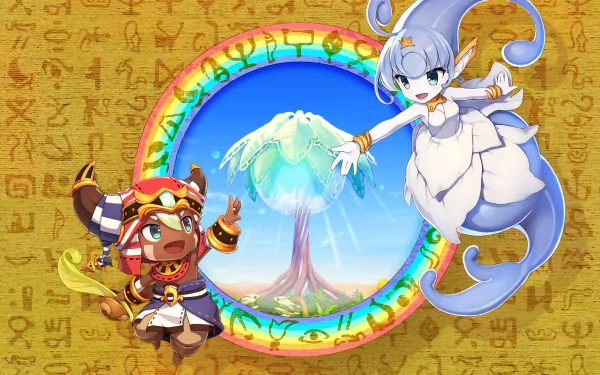 video game Ever Oasis HD Desktop Wallpaper | Background Image