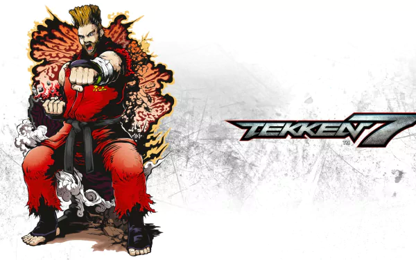 Paul Phoenix video game Tekken 7 HD Desktop Wallpaper | Background Image