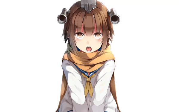 Yukikaze (Kancolle) Anime Kantai Collection HD Desktop Wallpaper | Background Image