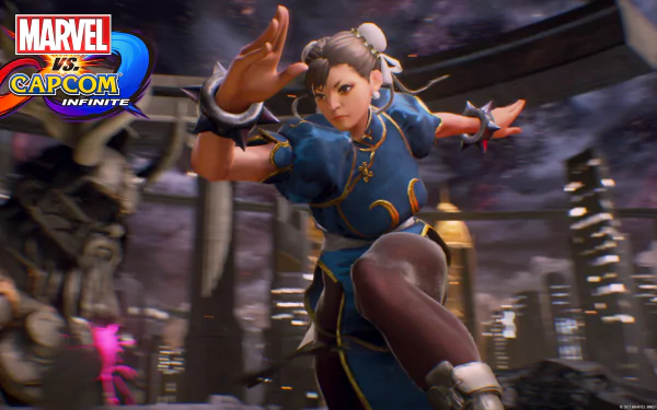 Chun-Li (Street Fighter) video game Marvel vs. Capcom: Infinite HD Desktop Wallpaper | Background Image