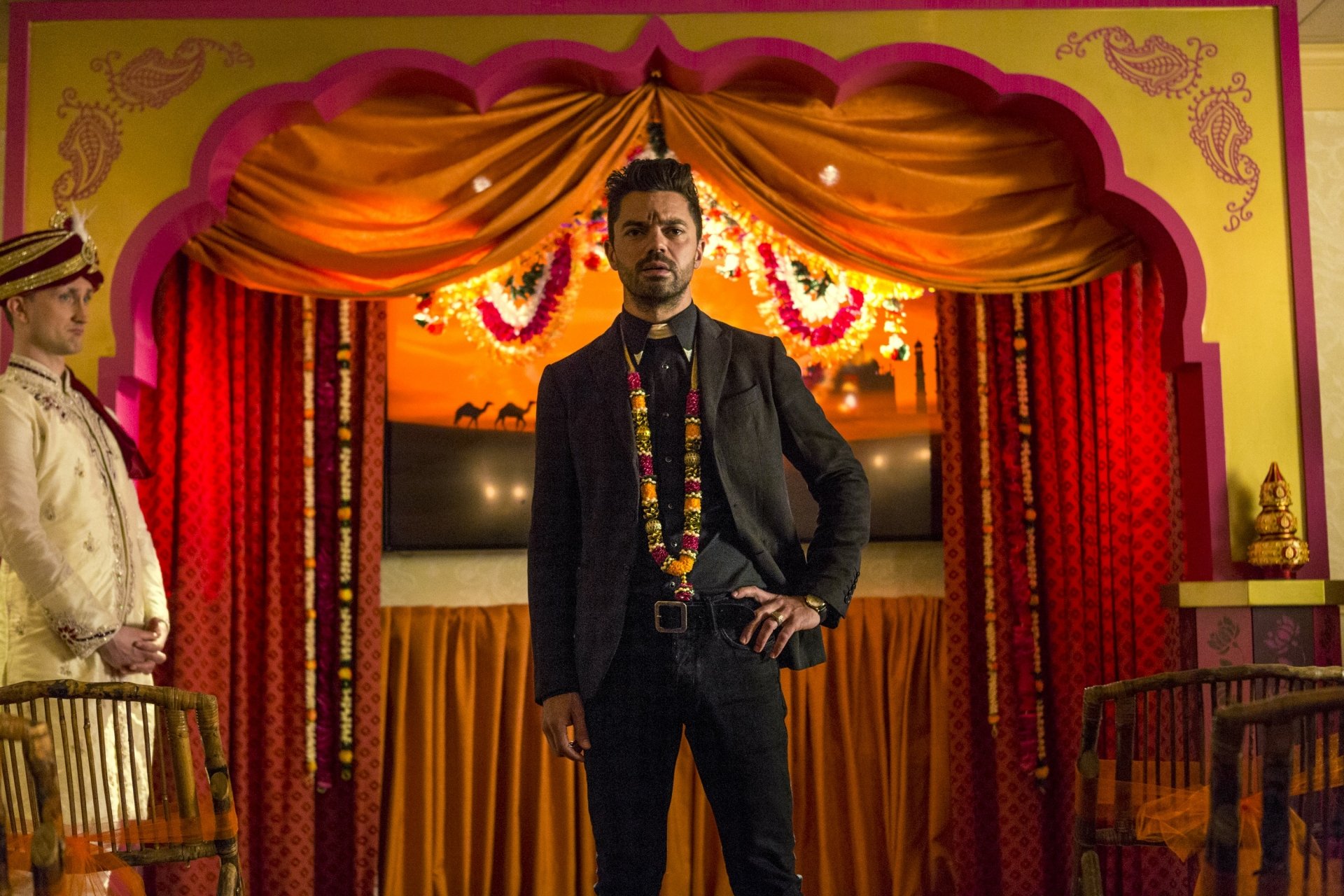 Download Jesse Custer Dominic Cooper TV Show Preacher HD Wallpaper