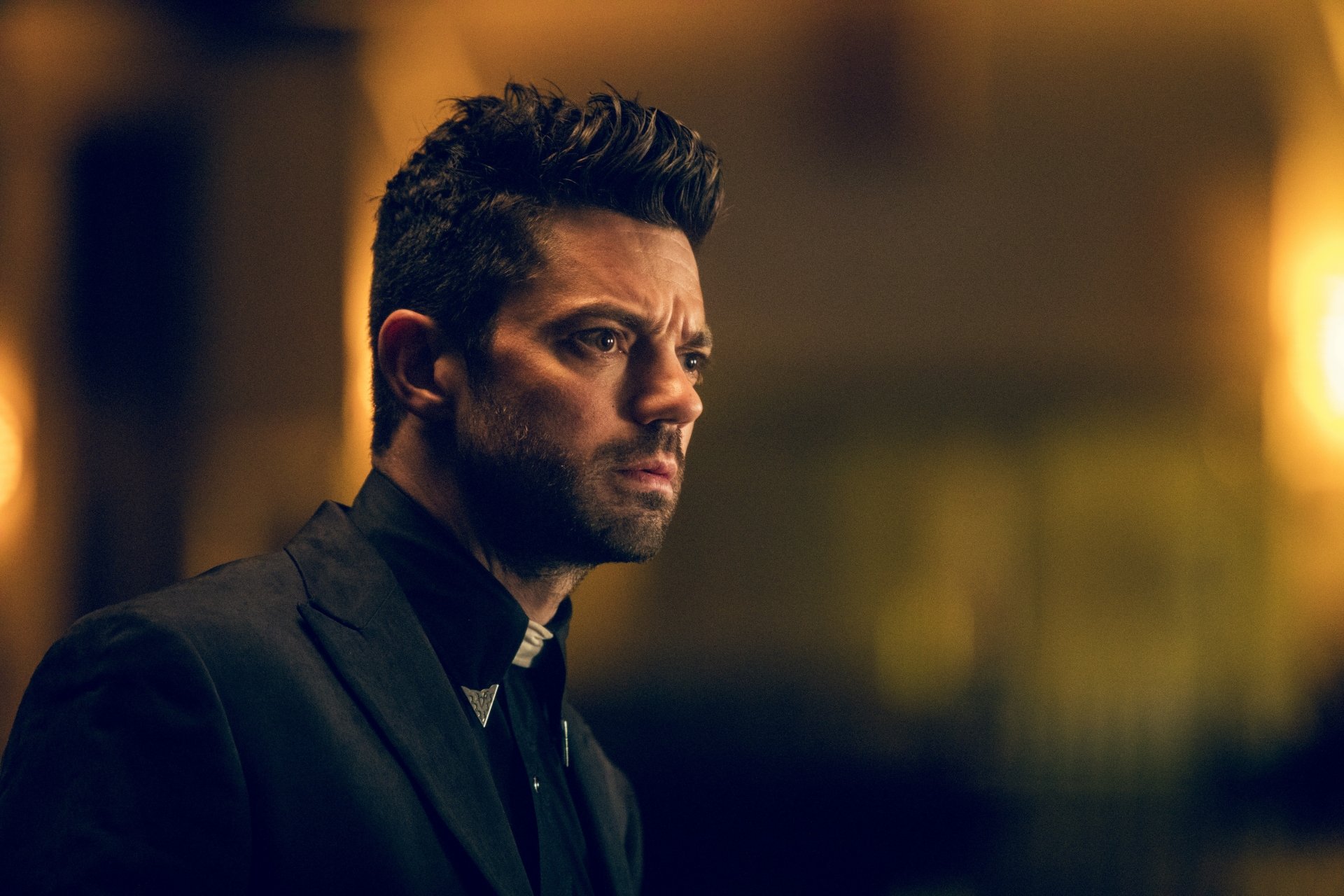 Download Jesse Custer Dominic Cooper TV Show Preacher 4k Ultra HD Wallpaper