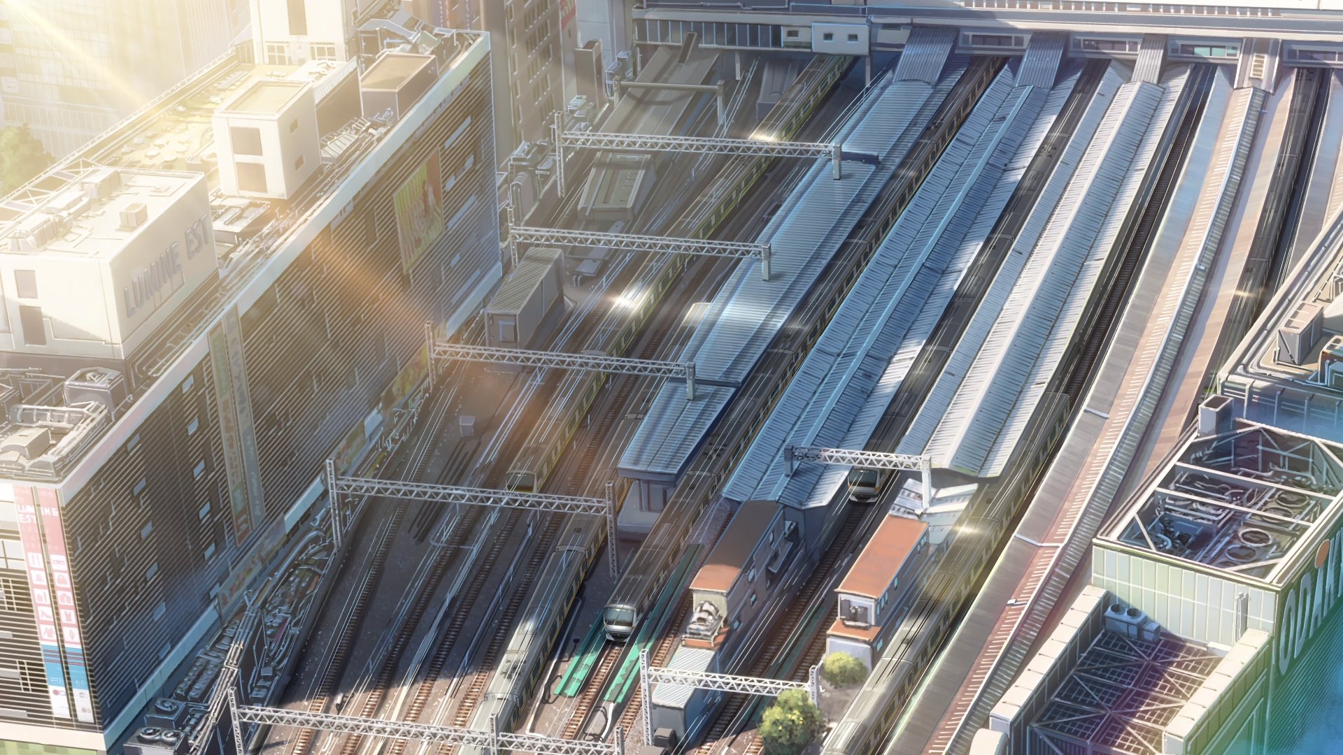 Download Train Tokyo Your Name. Anime Anime Train 4k Ultra HD Wallpaper