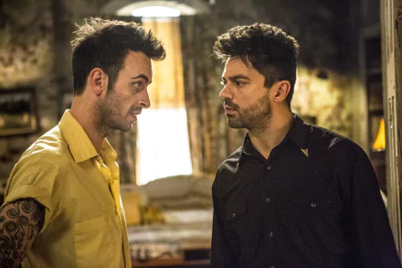Cassidy (Preacher) Joseph Gilgun Dominic Cooper Jesse Custer TV Show preacher HD Desktop Wallpaper | Background Image