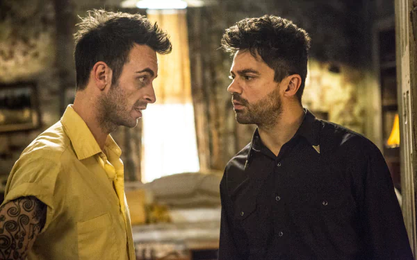 Cassidy (Preacher) Joseph Gilgun Dominic Cooper Jesse Custer TV Show preacher HD Desktop Wallpaper | Background Image